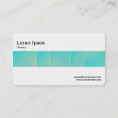 Carte De Visite Bande moyenne - Texture subtile (Dos)