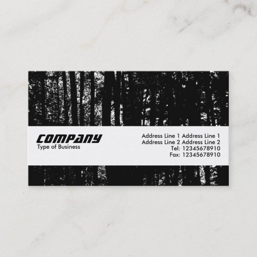 Carte De Visite Bande textuelle - Dark Woods HC (Devant)