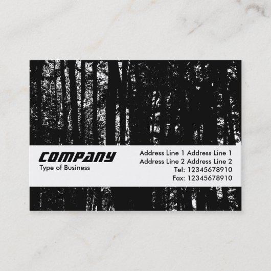 Carte De Visite Bande textuelle - Dark Woods HC (Devant)