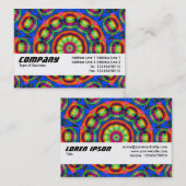 Carte De Visite Bande Texture - Banana Surprise (Devant / Derrière)