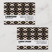 Carte De Visite Bande texture - eXcess (Devant / Derrière)