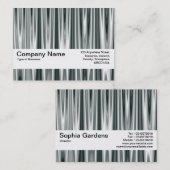 Carte De Visite Bande V2 - rideaux 01 de texture (Devant / Derrière)