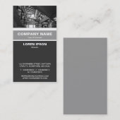 Carte De Visite Bande verticale - Intérieur moderne (Devant / Derrière)