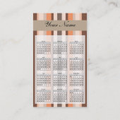 Carte De Visite Bandes de décoration (Dos)