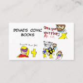 Carte De Visite Bandes dessinées de Denae (Devant)