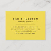 Carte De Visite Bandes noires et blanches, Motif rayé, Lignes (Dos)