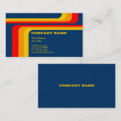 Carte De Visite bandes rétro : v.2 : (Devant / Derrière)