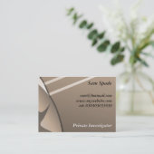 Carte De Visite Bandit, pelle de Sam (Debout devant)