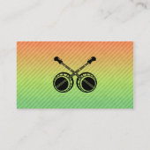 Carte De Visite Banjos de duel (Dos)