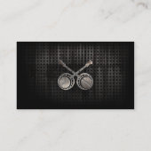 Carte De Visite Banjos de duel rocailleux (Dos)