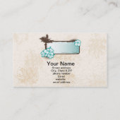 Carte De Visite Bannière de ketmie (Dos)