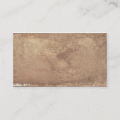 Carte De Visite Bannière médiévale de manuscrit (Dos)