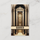 Carte De Visite Banque Vault (Devant)