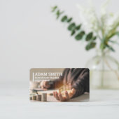 Carte De Visite 💲 Banquier d'investissement (Debout devant)