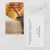Carte De Visite Baquette (Devant / Derrière)