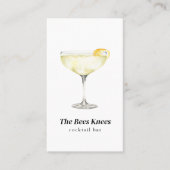 Carte De Visite Bar à cocktails (Devant)
