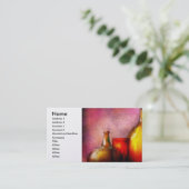 Carte De Visite Bar - Bouteilles - Une vie de bouteilles (Debout devant)