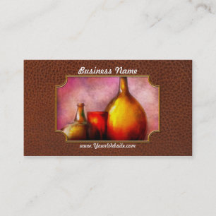 Carte De Visite Bar - Bouteilles - Une vie de bouteilles