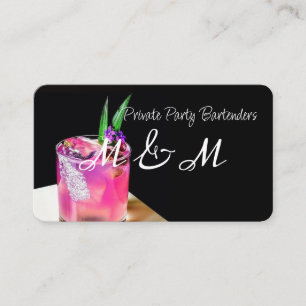 Carte De Visite Bar De Fête Privé Pour Votre Événement Spécial