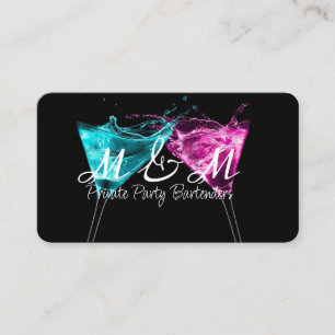 Carte De Visite Bar De Fête Privé Pour Votre Événement Spécial