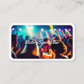 Carte De Visite Bar sportif (Devant)
