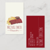 Carte De Visite Barbecue Barbecue Planche De Rechange Pitmaster Ba (Devant / Derrière)