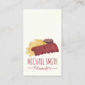 Carte De Visite Barbecue Barbecue Planche De Rechange Pitmaster Ba (Devant)