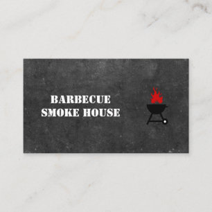 Carte De Visite Barbecue Grill