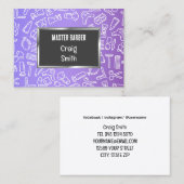 Carte De Visite 💇 Barber (Devant / Derrière)
