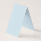 Carte De Visite Barber Blade Barber Poles Bébé Bleu (Dos)