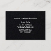 Carte De Visite 💇 ♂️ Barber Premium (Dos)