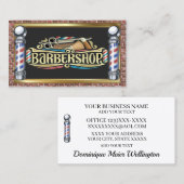 Carte De Visite Barber Shop (Devant / Derrière)