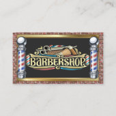 Carte De Visite Barber Shop (Devant)