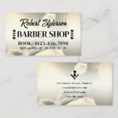 Carte De Visite Barber shop classique (Devant / Derrière)