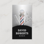 Carte De Visite Barber Shopping Coiffeur professionnel Barbershop (Devant)