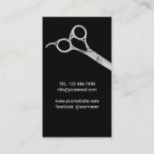 Carte De Visite Barber Shopping Coiffeur professionnel Barbershop (Dos)