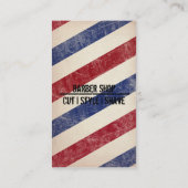 Carte de visite Barbershop (Dos)