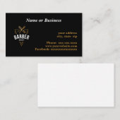 Carte De Visite Barbershop (Devant / Derrière)