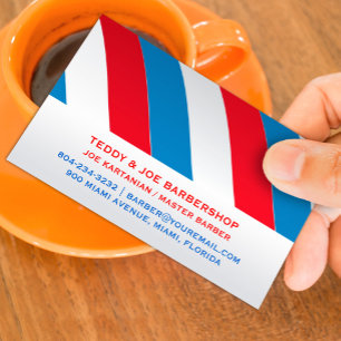 Carte de visite Barbershop