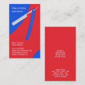 Carte de visite Barbershop (Devant / Derrière)