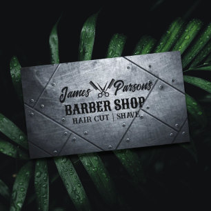 Carte De Visite Barbershop Professionnel Hair Styliste Barber Shop