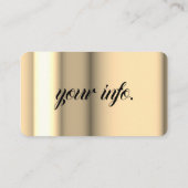 Carte de visite barbier (Dos)