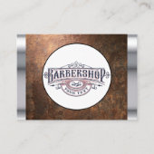Carte De Visite barbier (Devant)