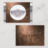 Carte De Visite barbier (Devant / Derrière)