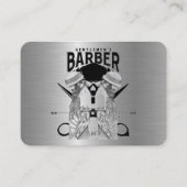 Carte de visite barbier (Devant)