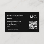 Carte De Visite Barbier Poteau noir rouge blanc bleu Barbier (Dos)