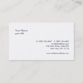 Carte De Visite Barème de justice Procureur de la République (Dos)