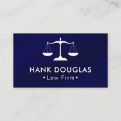 Carte De Visite Barème Masculine du procureur (Devant)