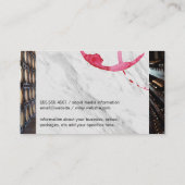 Carte De Visite Barils à vin | Bouteilles à vin (Dos)