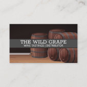 Carte De Visite Barils à vin | Entreprise (Devant)